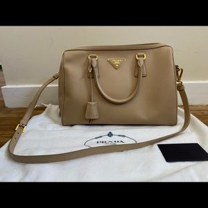 Authentic Prada small duffle bag.